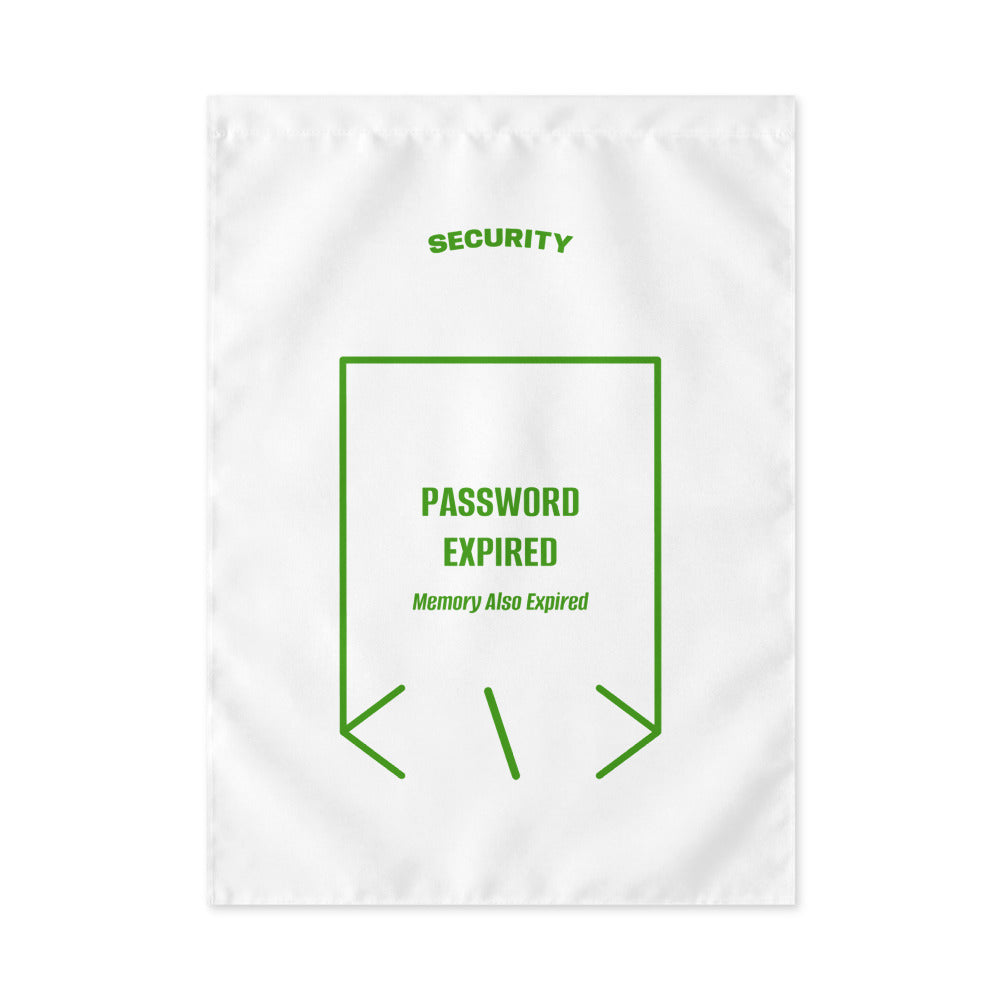 Password Expired — White Green back mockup