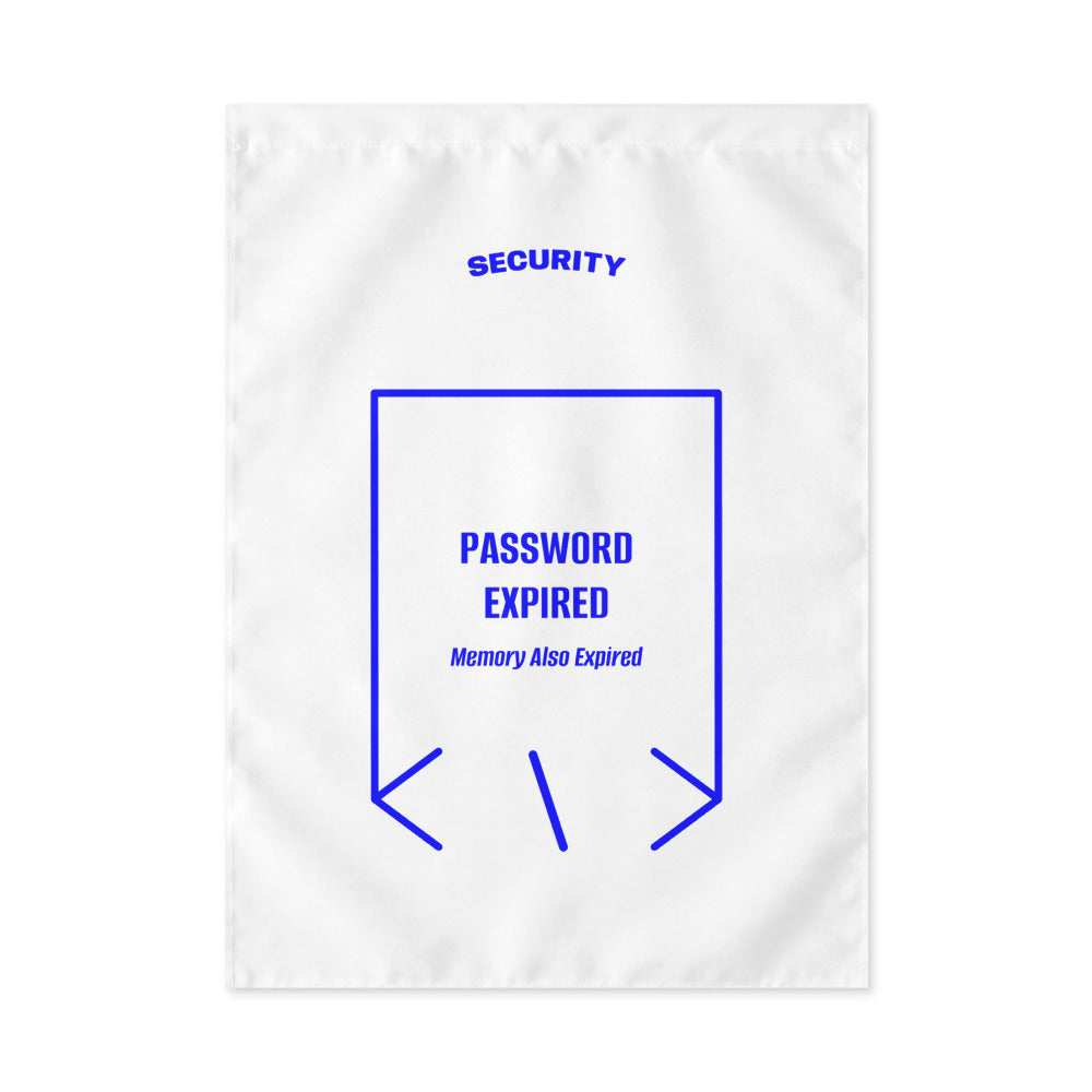 Password Expired — White Blue back mockup