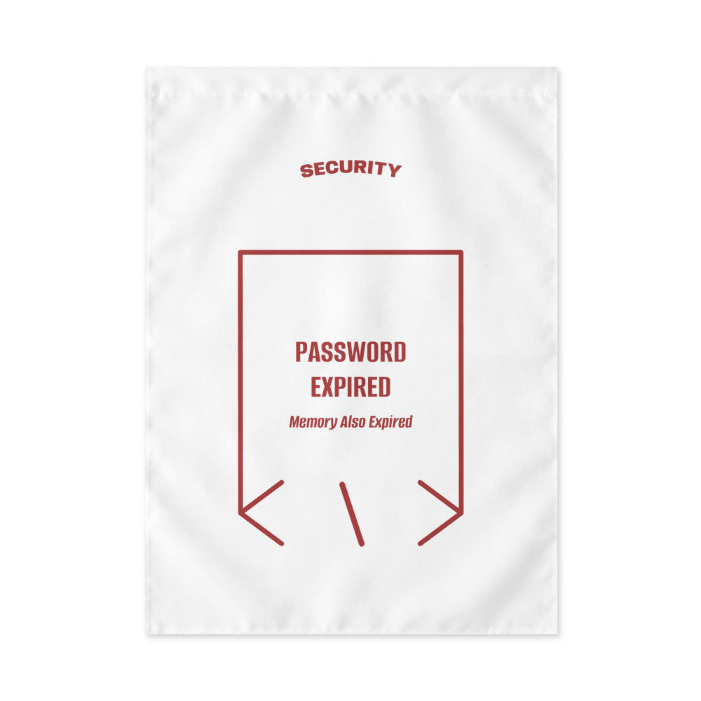 Password Expired — White Brown back mockup
