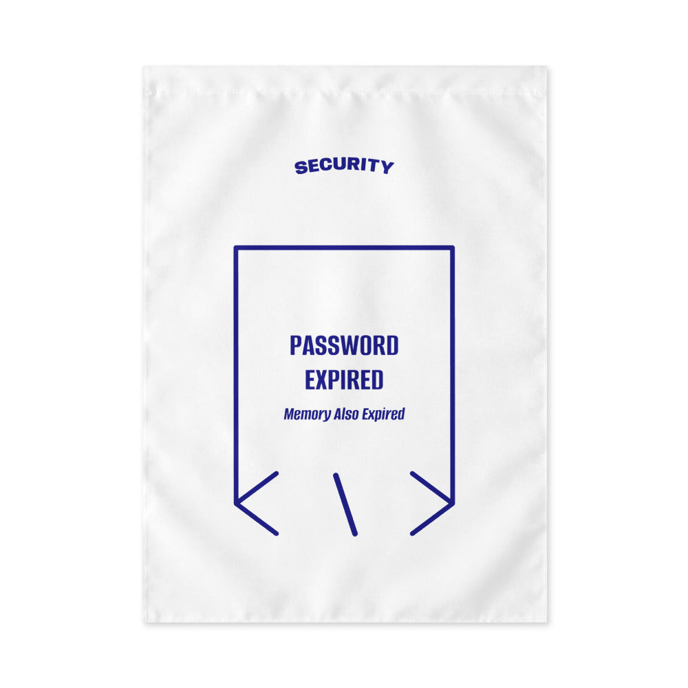 Password Expired — White Navy back mockup