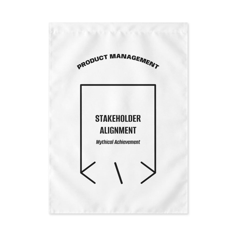 Stakeholder Alignment — White Black back mockup