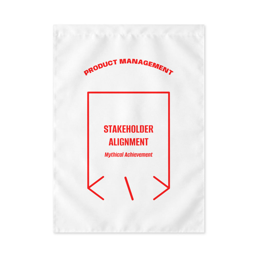 Stakeholder Alignment — White Red back mockup