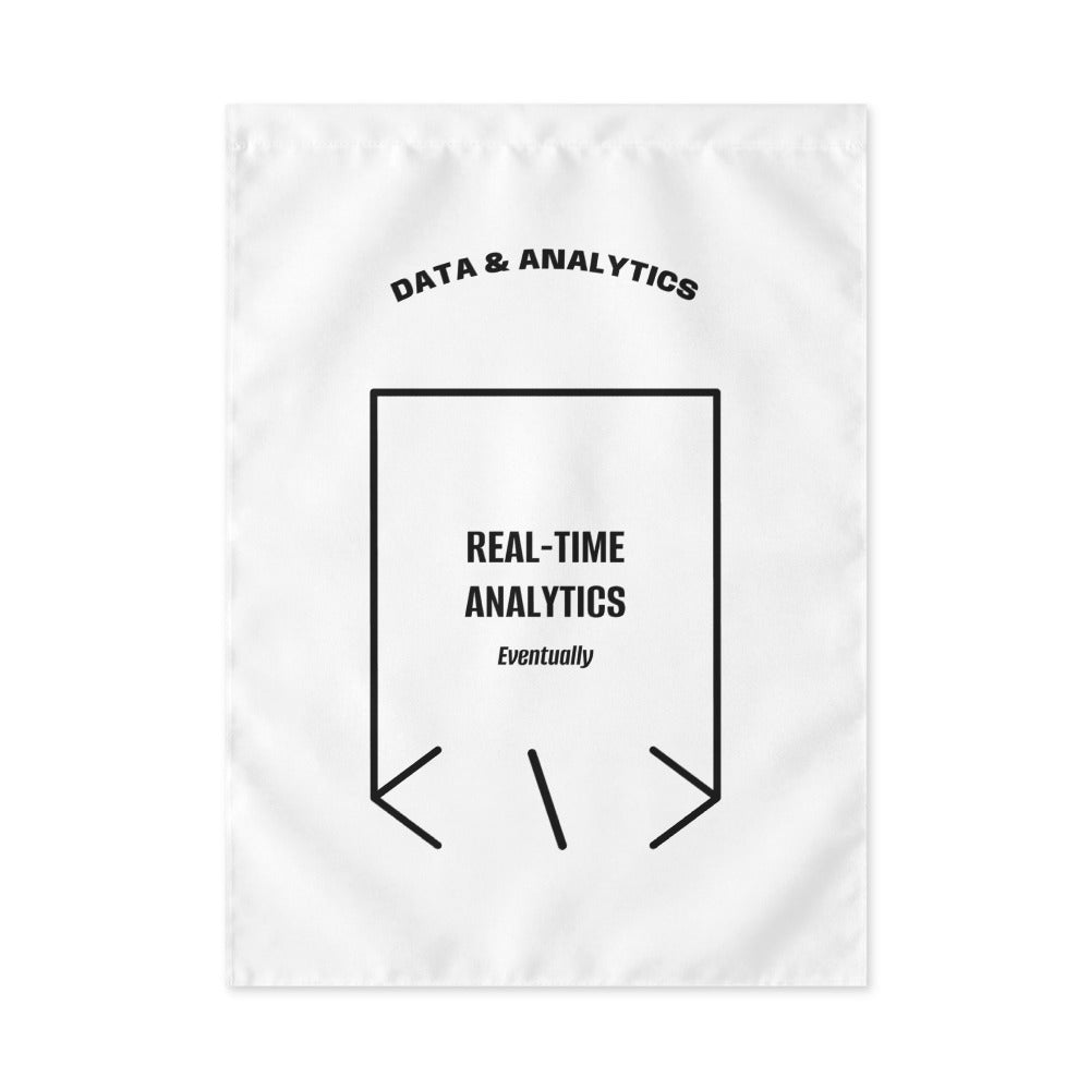 Real-Time Analytics — White Black back mockup