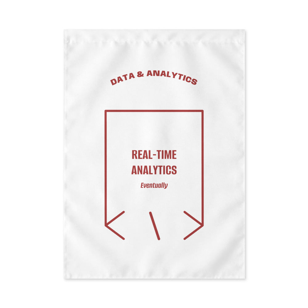 Real-Time Analytics — White Brown back mockup