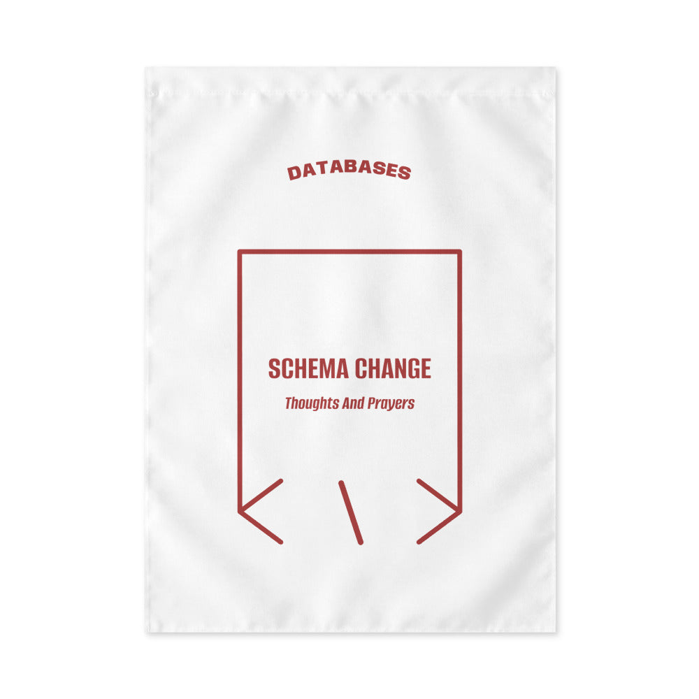 Schema Change — White Brown back mockup