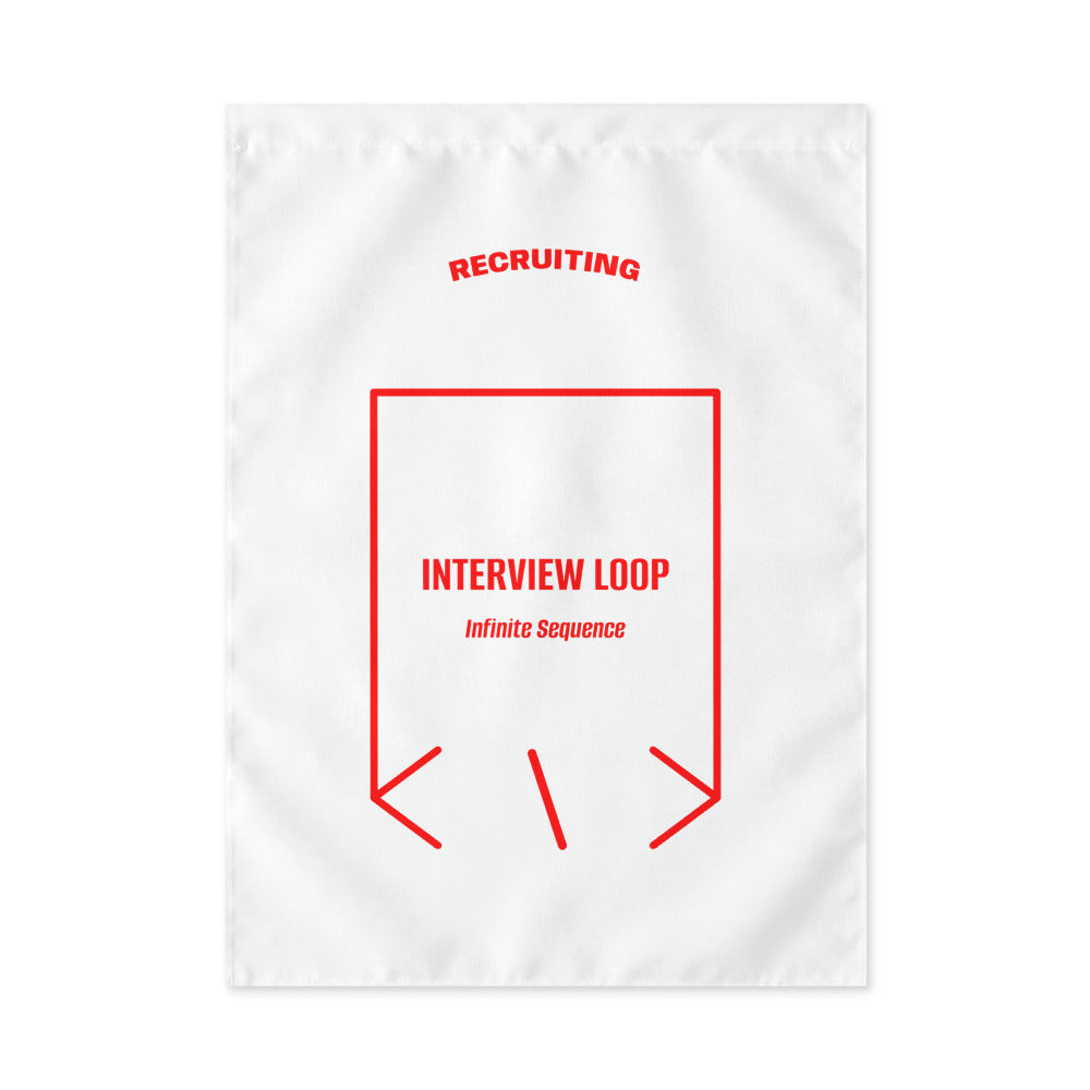 Interview Loop — White Red back mockup