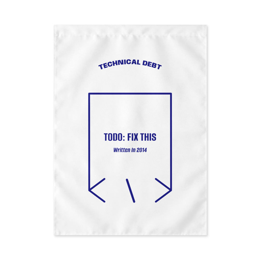 TODO: Fix This — White Navy back mockup