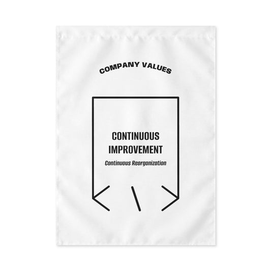 Continuous Improvement — secondary back mockup