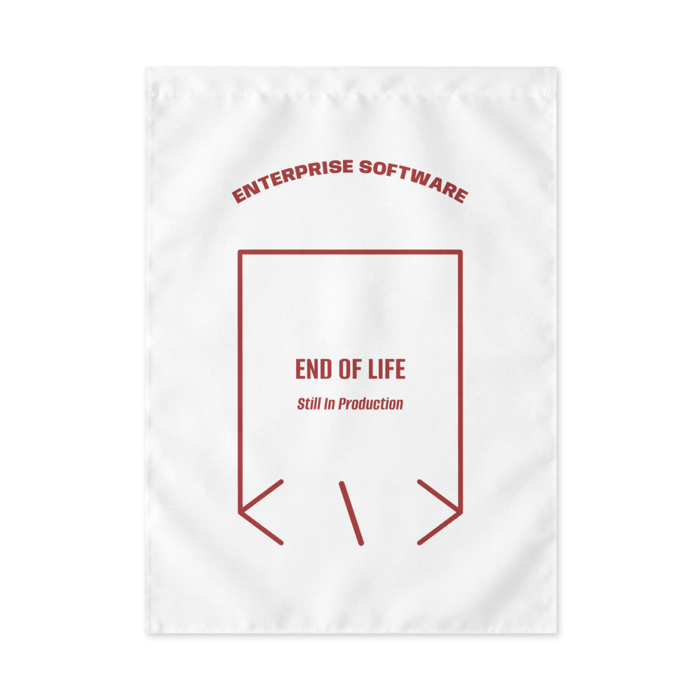 End Of Life — White Brown back mockup
