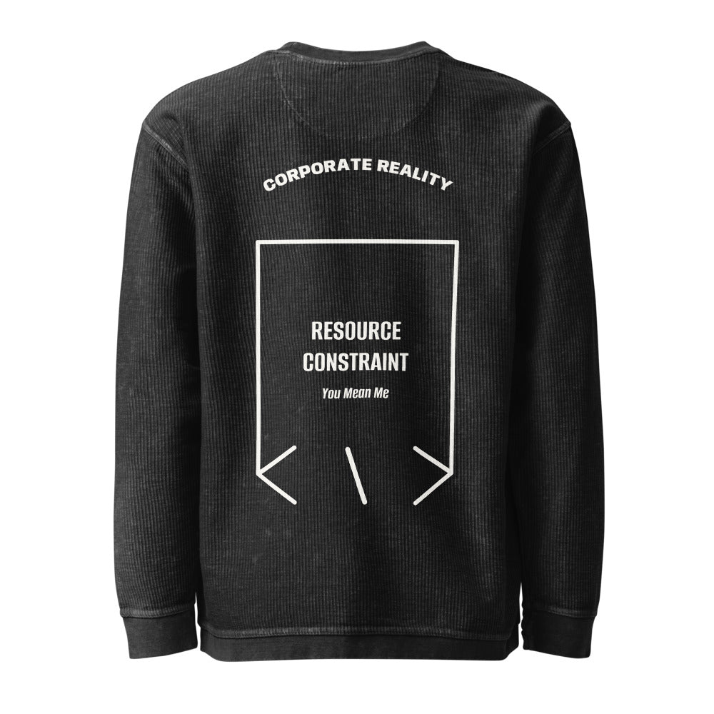 Resource Constraint — Black Ivory back mockup