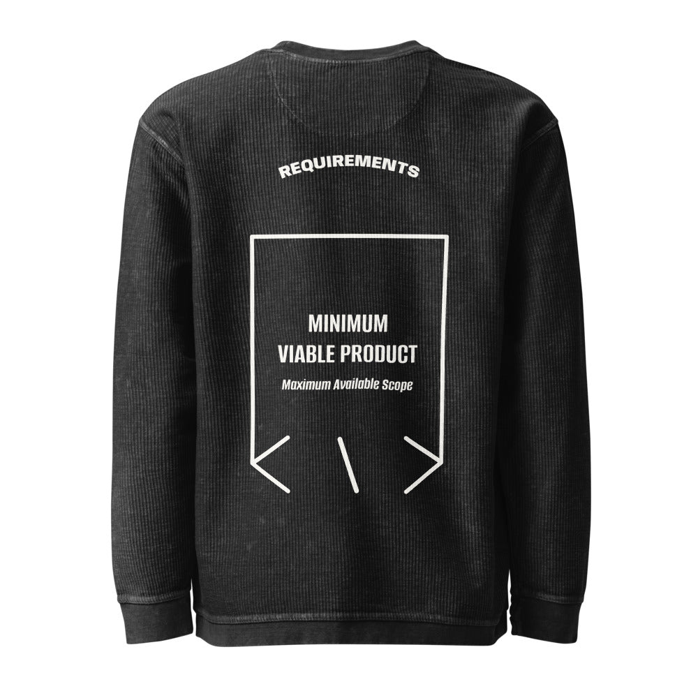 Minimum Viable Product — Black Ivory back mockup