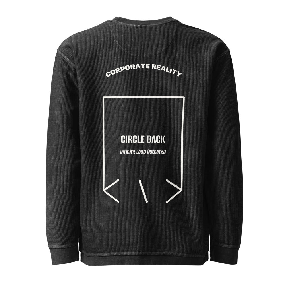 Circle Back — Black Ivory back mockup