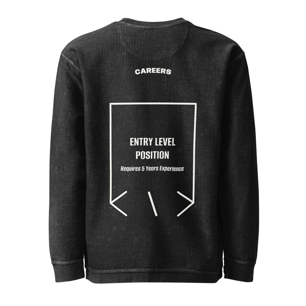 Entry Level Position — Black Ivory back mockup