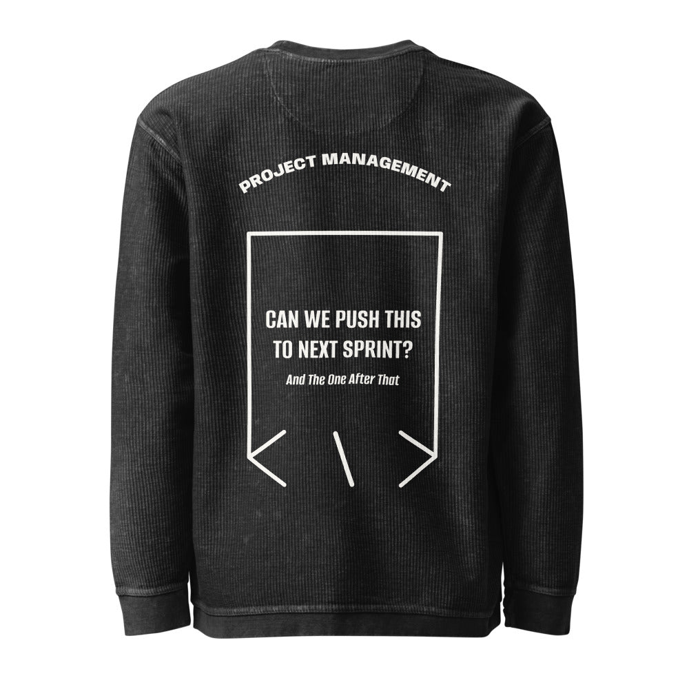 Can We Push This To Next Sprint? — Black Ivory back mockup
