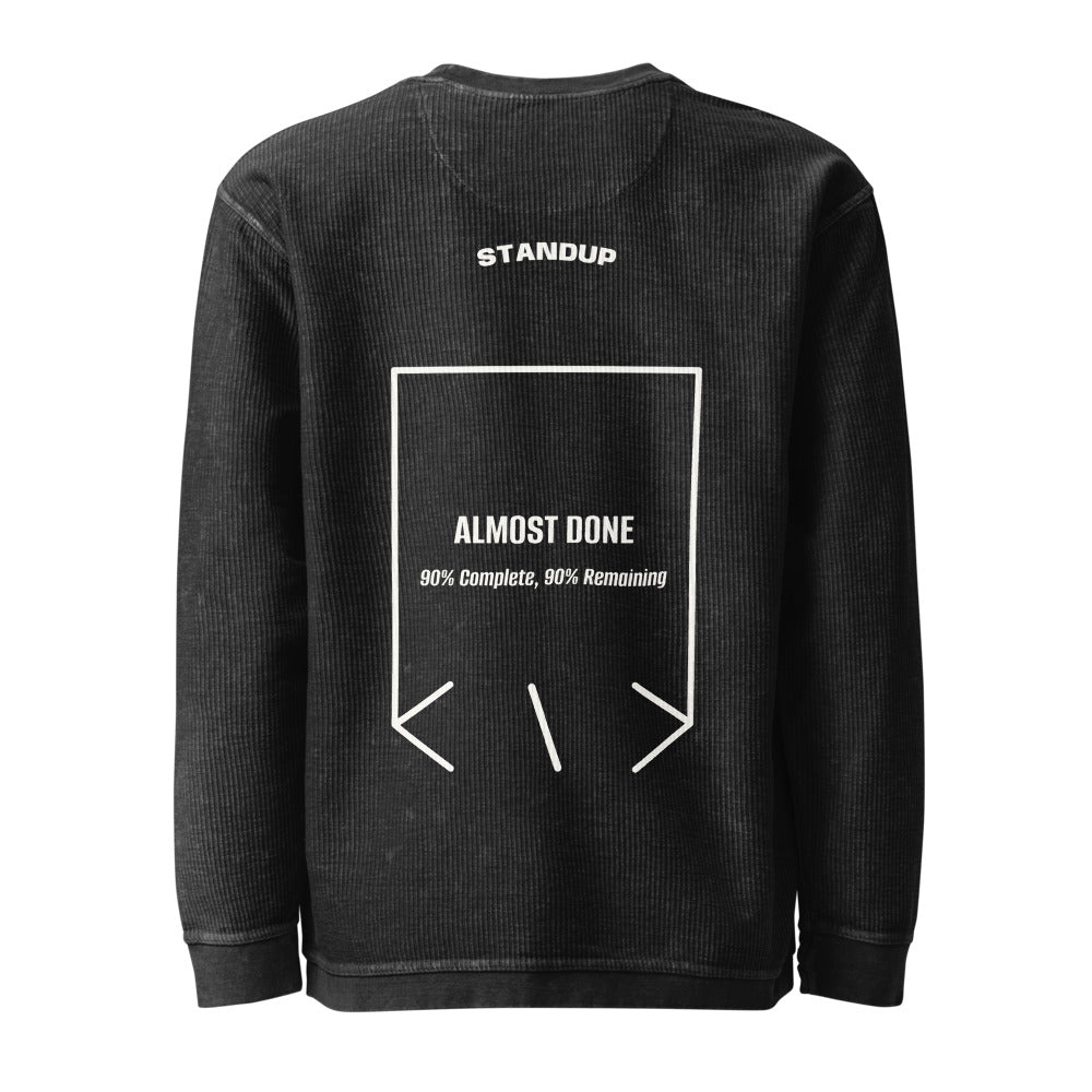 Almost Done — Black Ivory back mockup