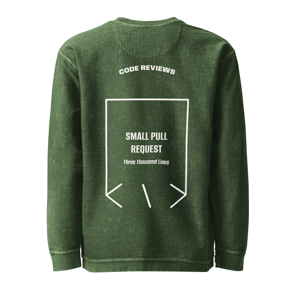 Small Pull Request — Green Ivory back mockup
