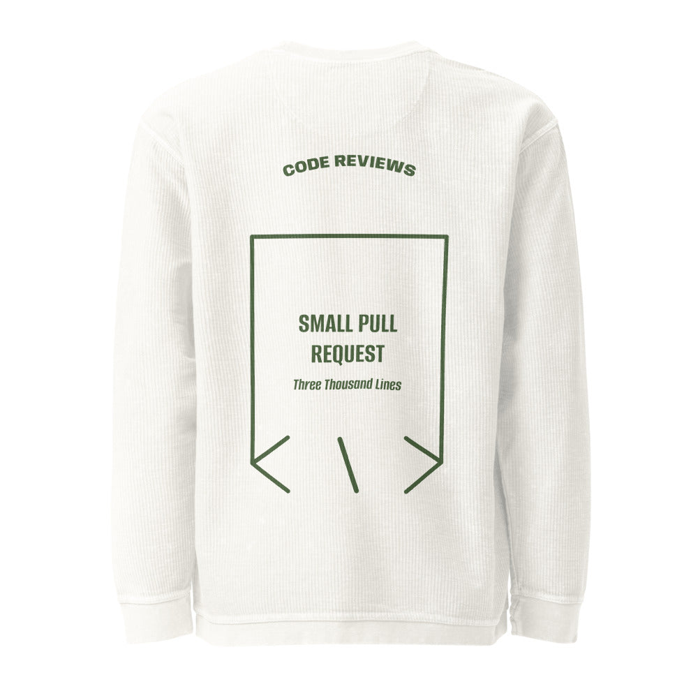 Small Pull Request — Ivory Green back mockup