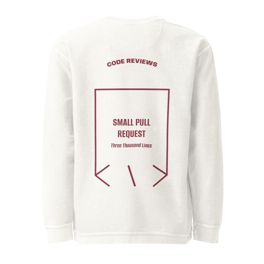 Small Pull Request — Ivory Maroon back mockup