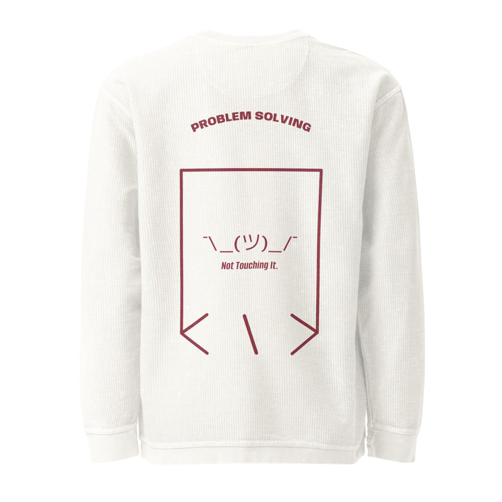 ¯\_(ツ)_/¯ — Ivory Maroon back mockup