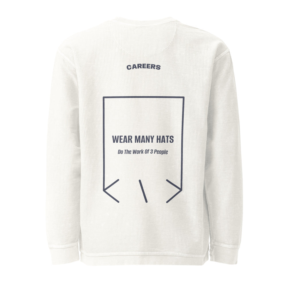 Wear Many Hats — secondary back mockup