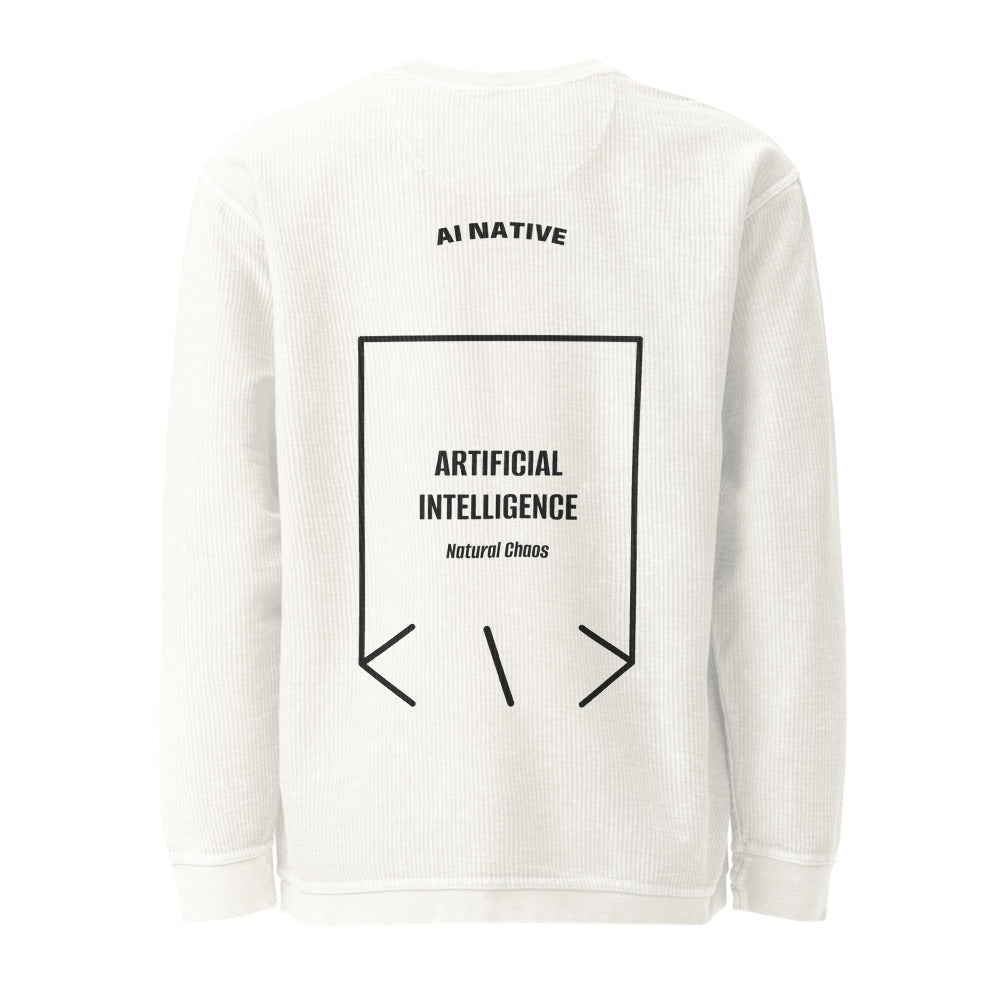 Artificial Intelligence — Ivory Black back mockup