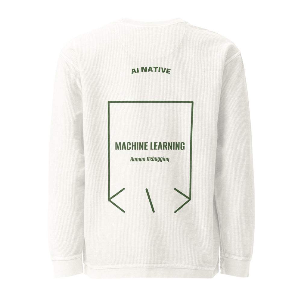 Machine Learning — Ivory Green back mockup