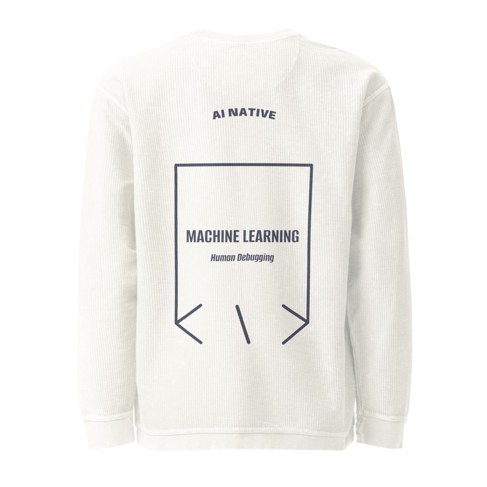 Machine Learning — Ivory Navy back mockup