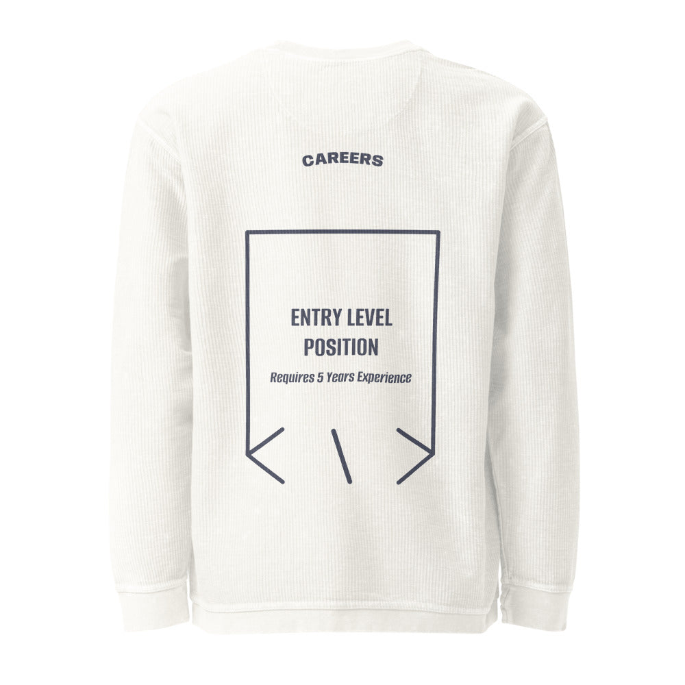 Entry Level Position — Ivory Navy back mockup