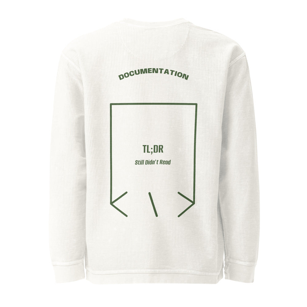 TL;DR — Ivory Green back mockup