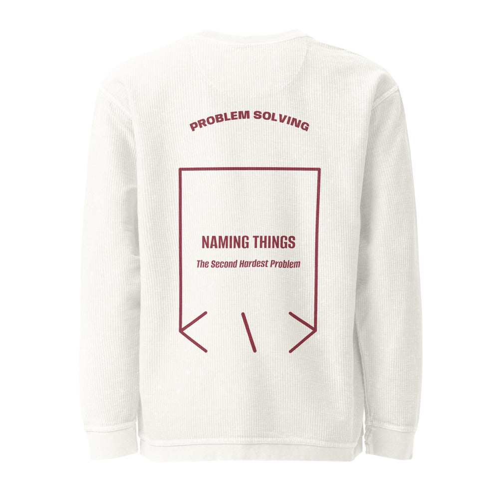 Naming Things — Ivory Maroon back mockup
