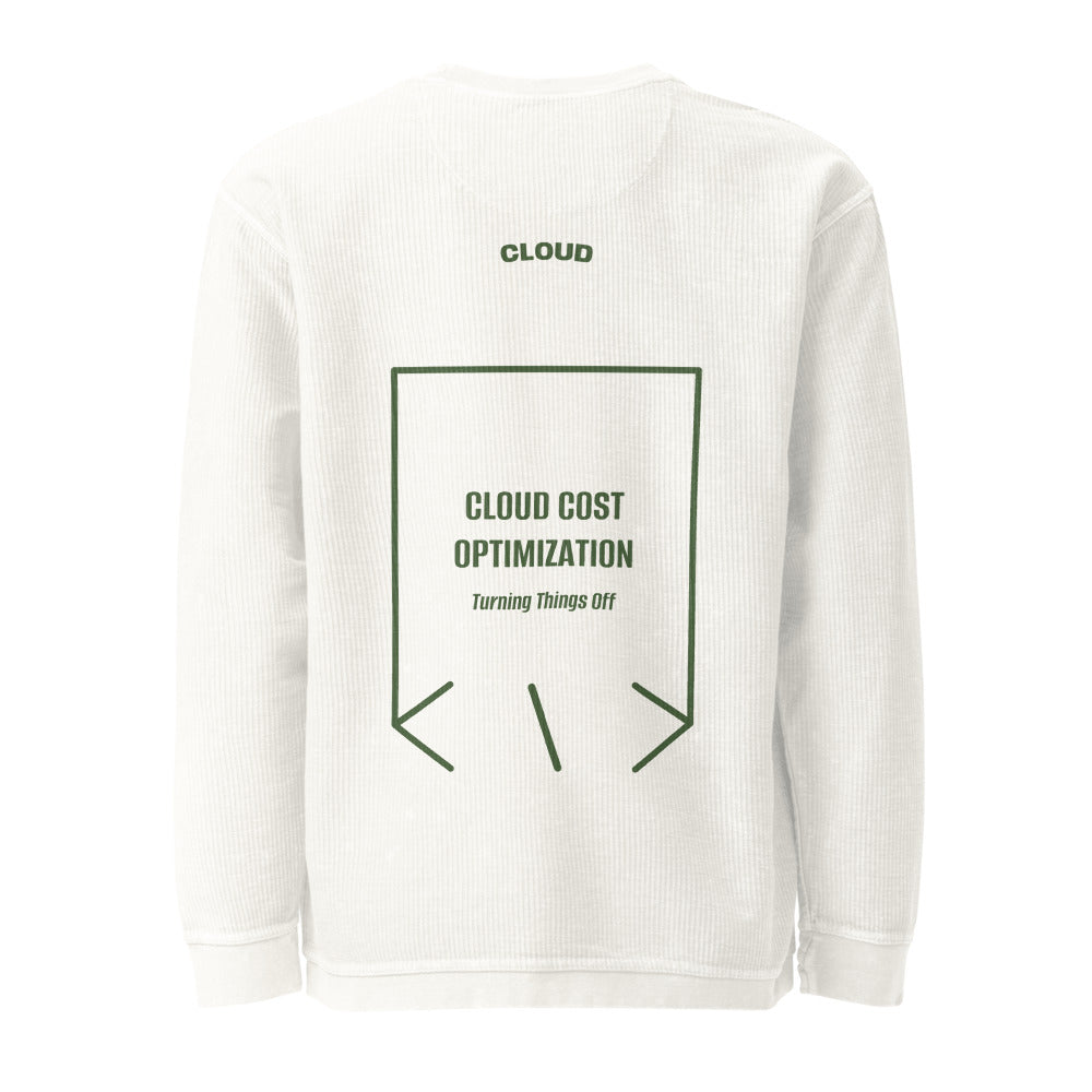 Cloud Cost Optimization — Ivory Green back mockup