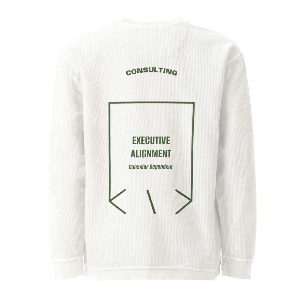 Executive Alignment — Ivory Green back mockup