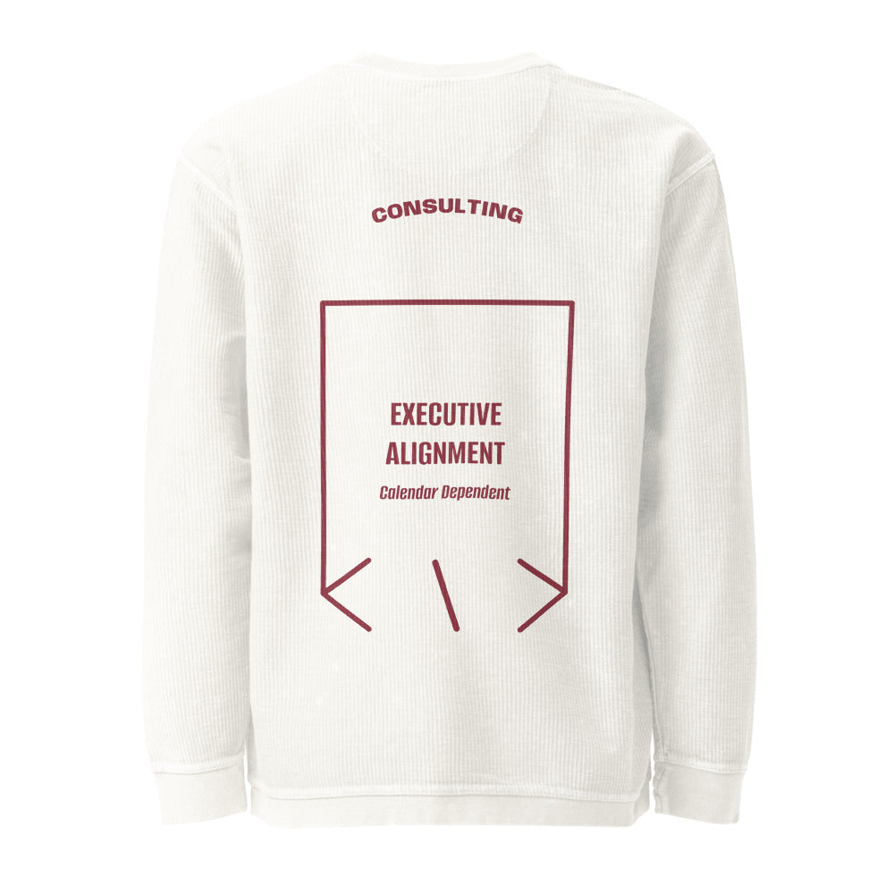 Executive Alignment — Ivory Maroon back mockup