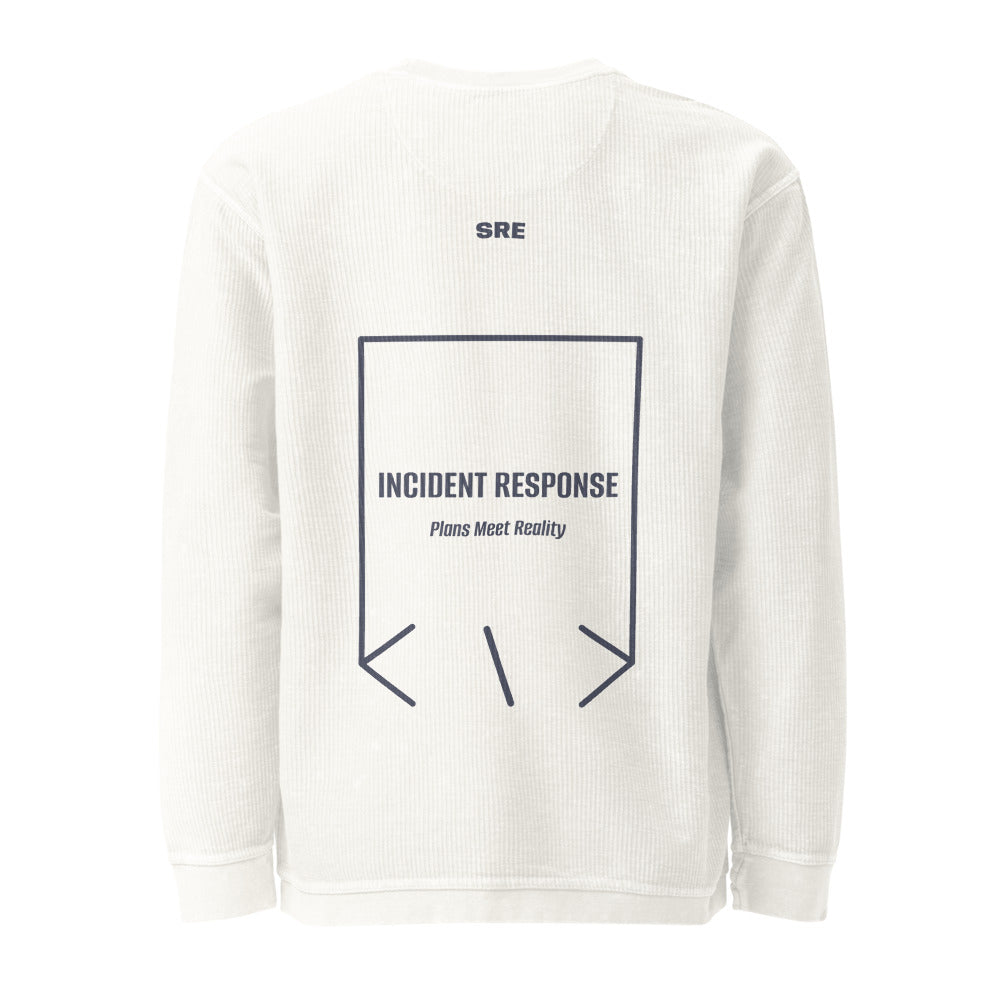 Incident Response — Ivory Navy back mockup