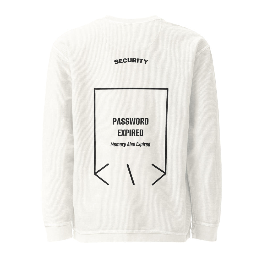 Password Expired — Ivory Black back mockup