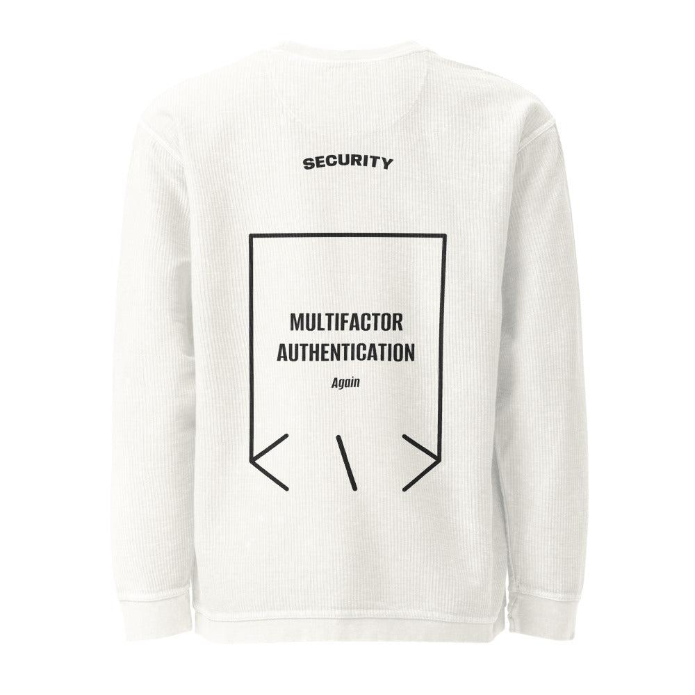 Multifactor Authentication — Ivory Black back mockup