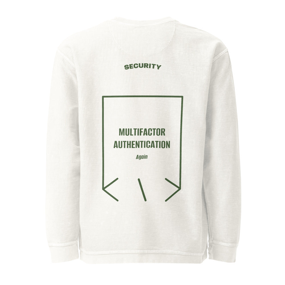 Multifactor Authentication — Ivory Green back mockup