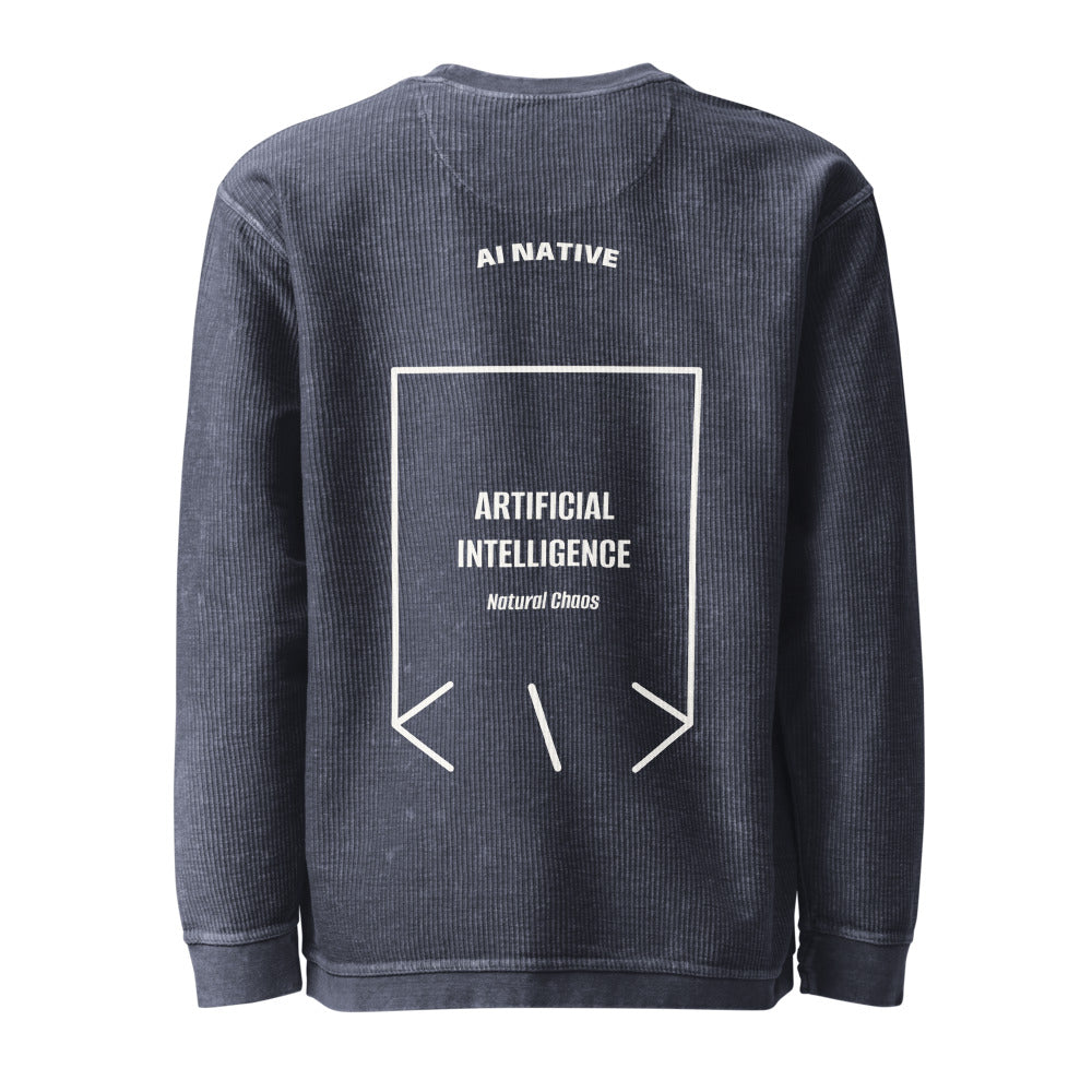 Artificial Intelligence — Navy Ivory back mockup