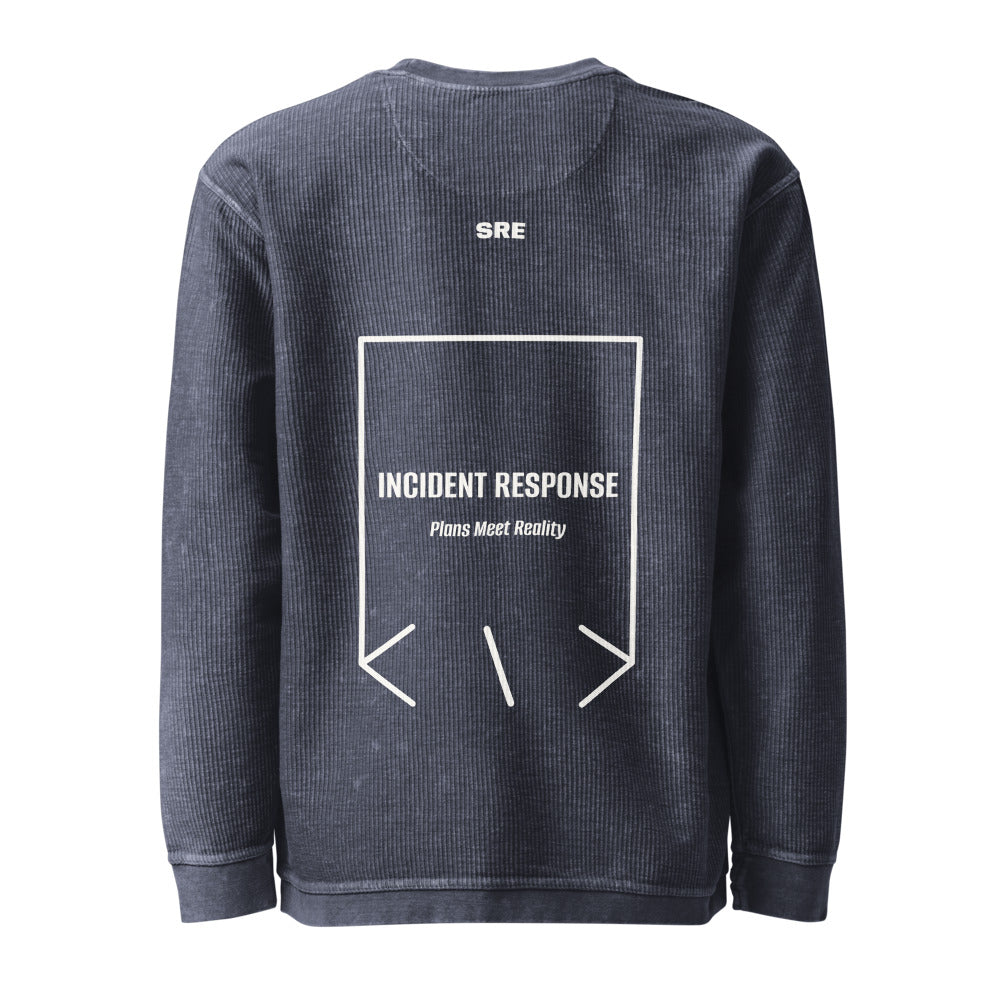 Incident Response — Navy Ivory back mockup
