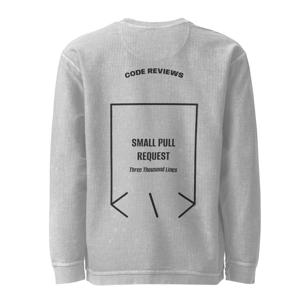 Small Pull Request — Silver Black back mockup