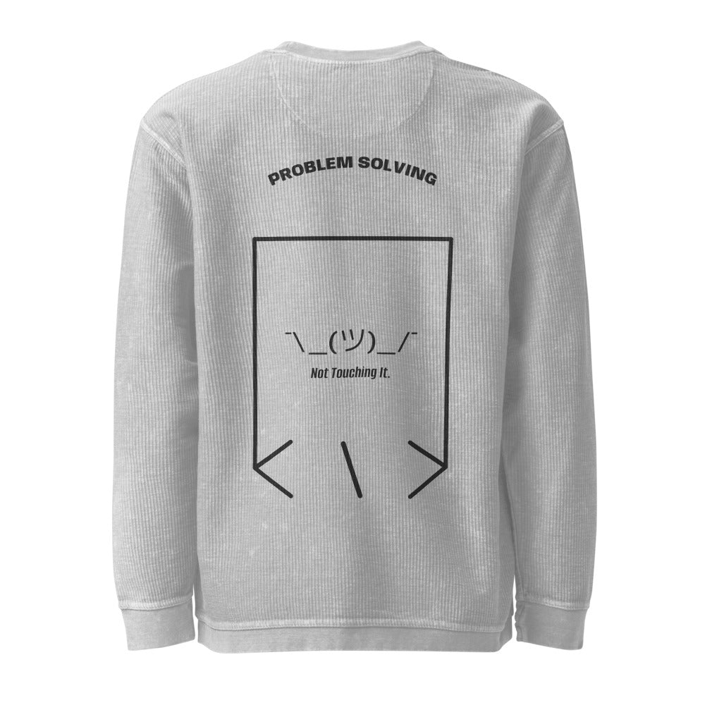 ¯\_(ツ)_/¯ — Silver Black back mockup