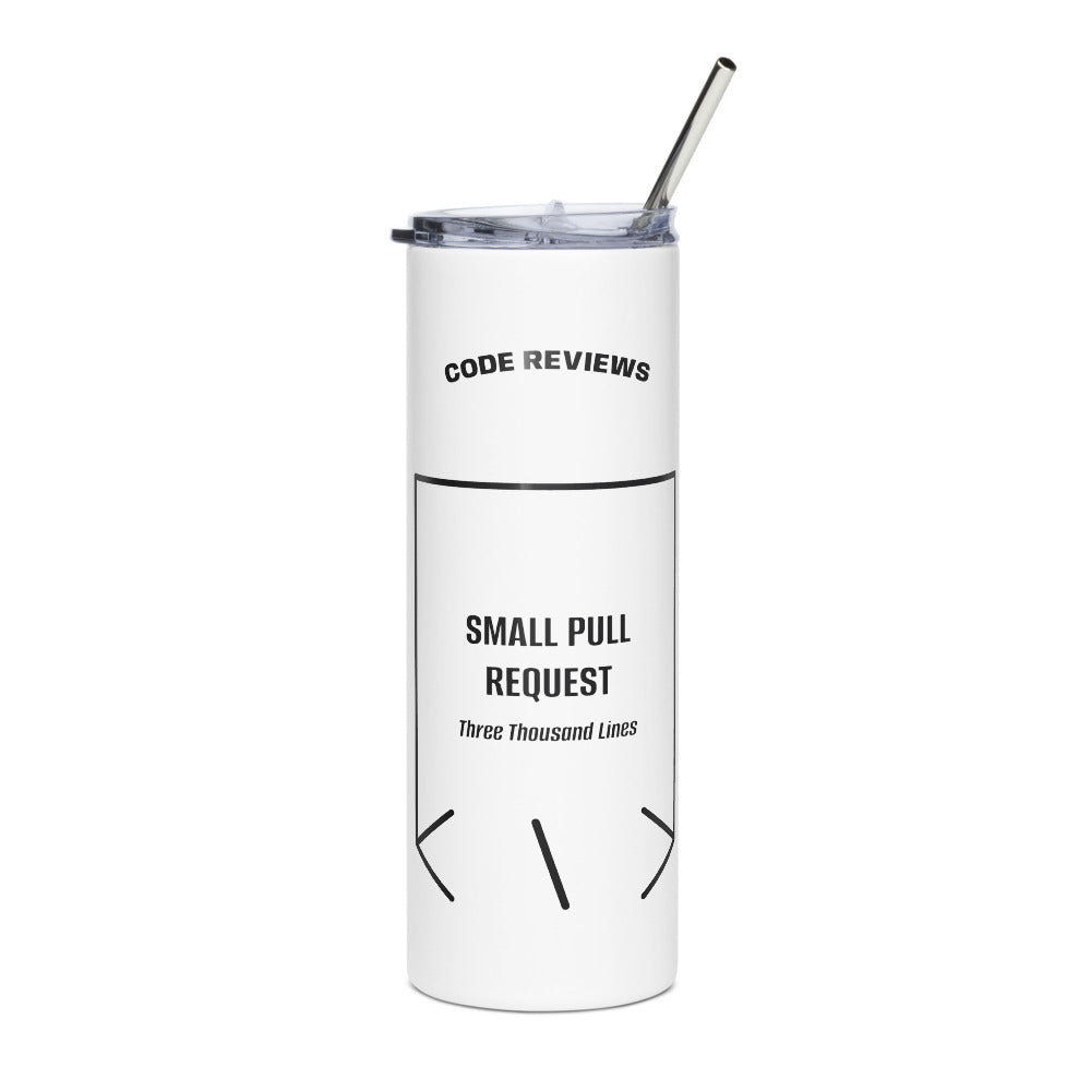 Small Pull Request — White Black back mockup (20 oz)