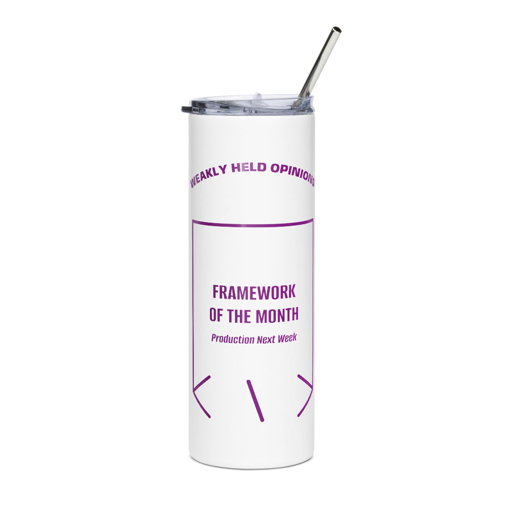 Framework Of The Month — White Purple back mockup (20 oz)