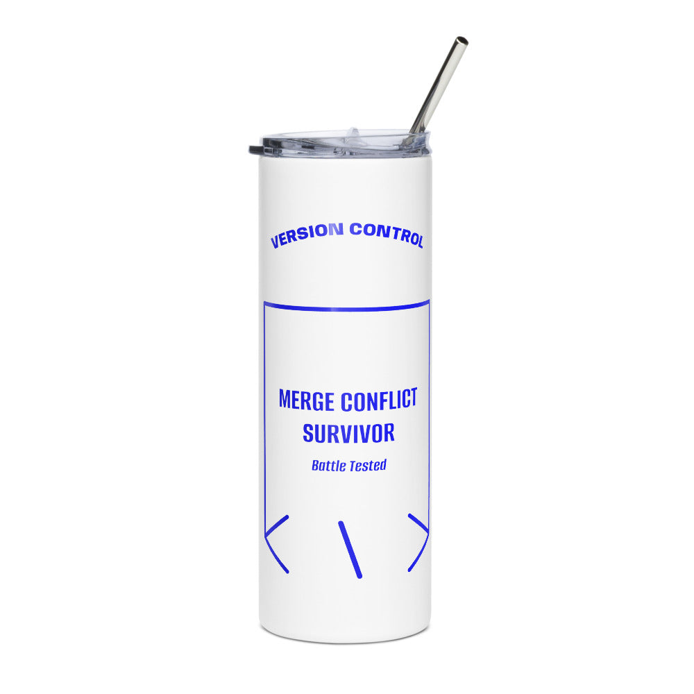 Merge Conflict Survivor — secondary back mockup