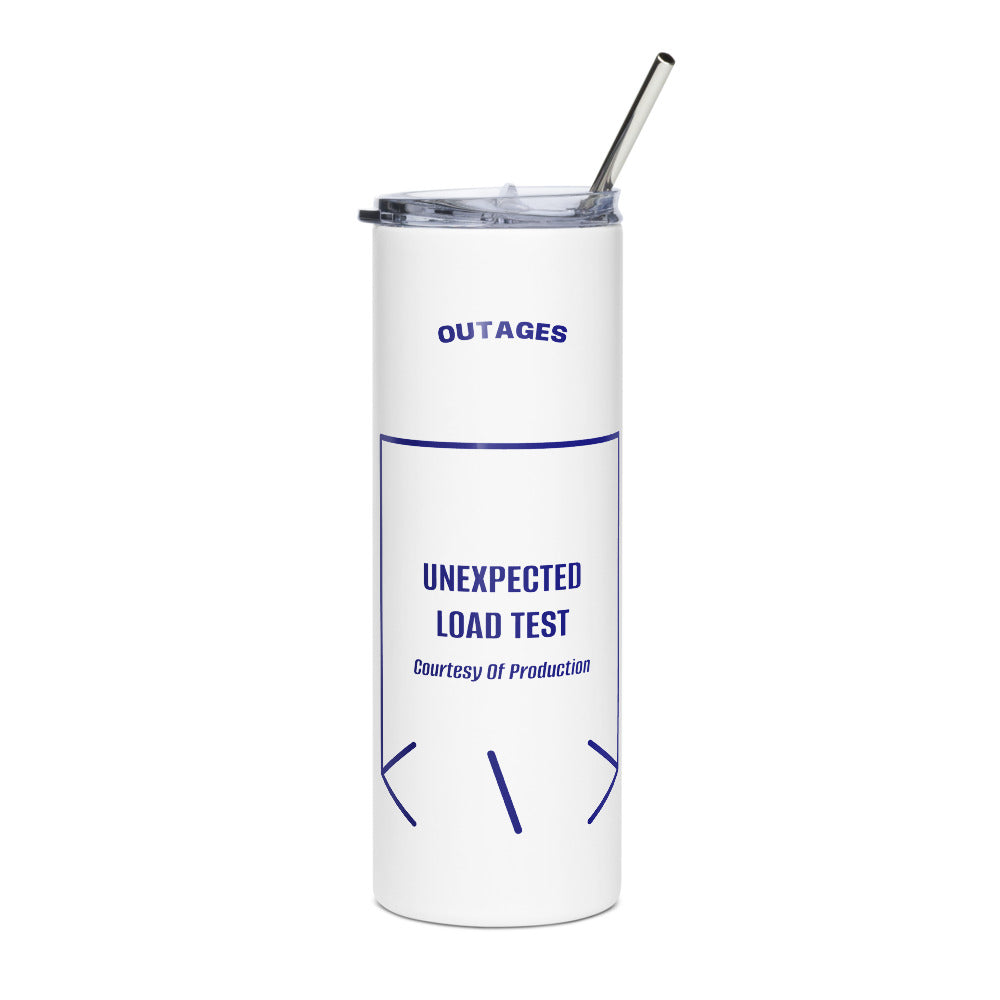 Unexpected Load Test — secondary back mockup