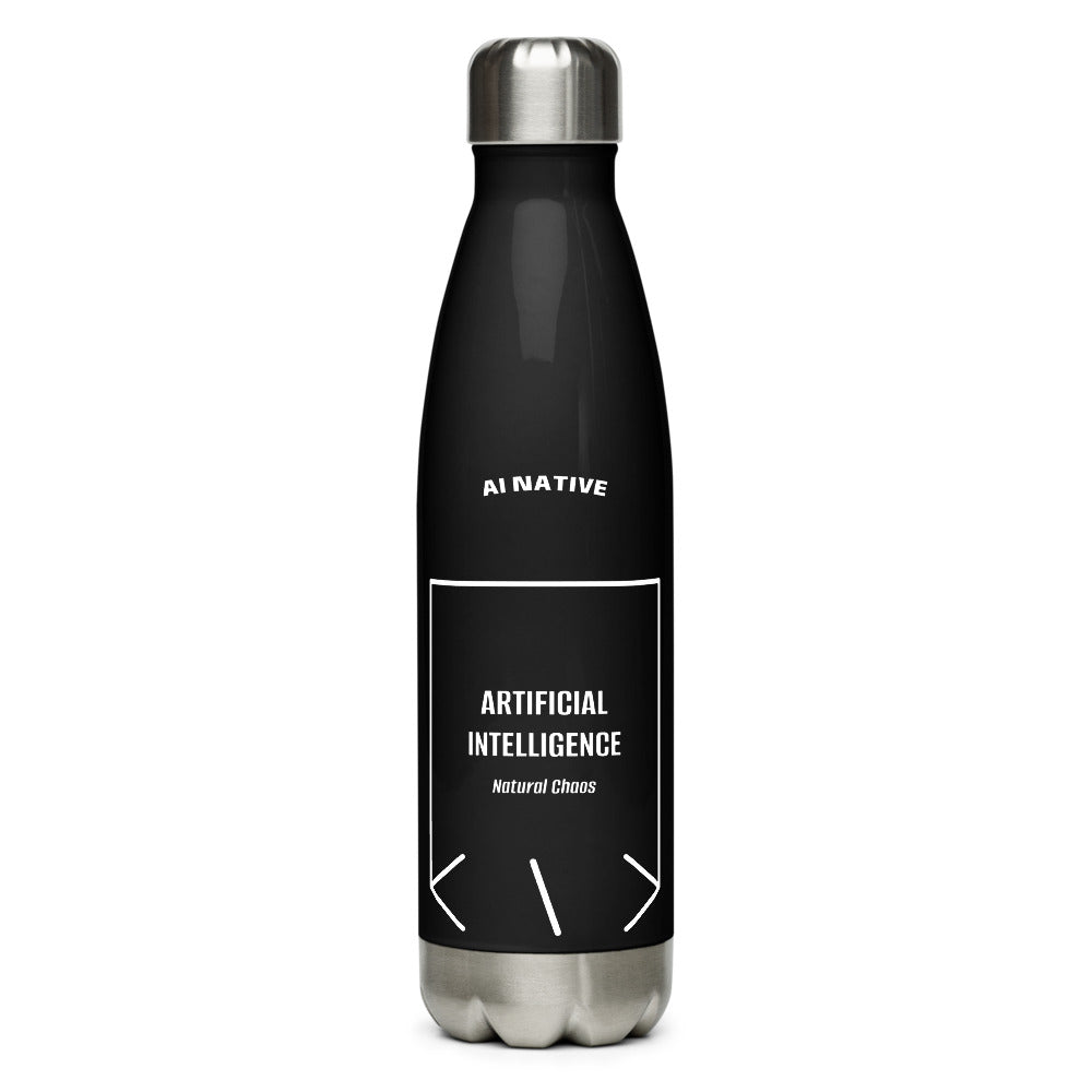 Artificial Intelligence — Black White back mockup (17 oz)
