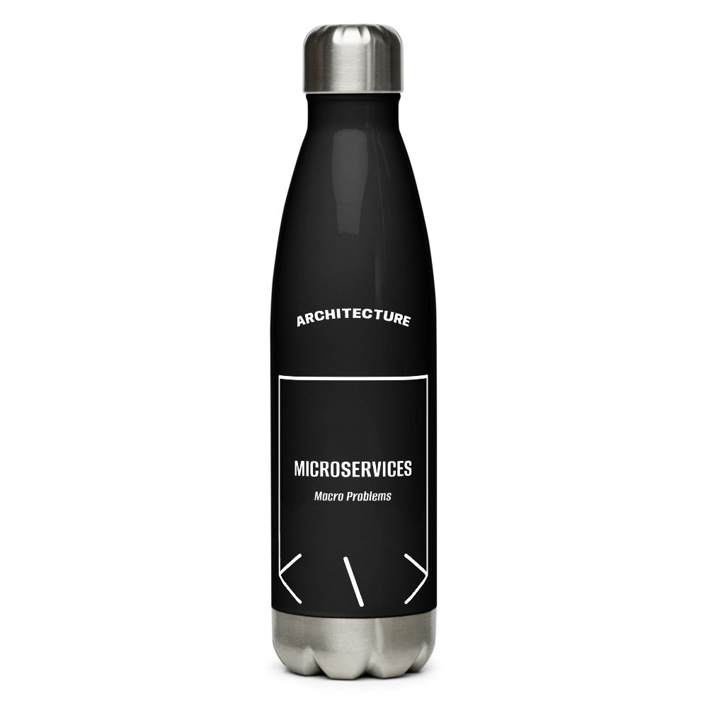 Microservices — Black White back mockup (17 oz)