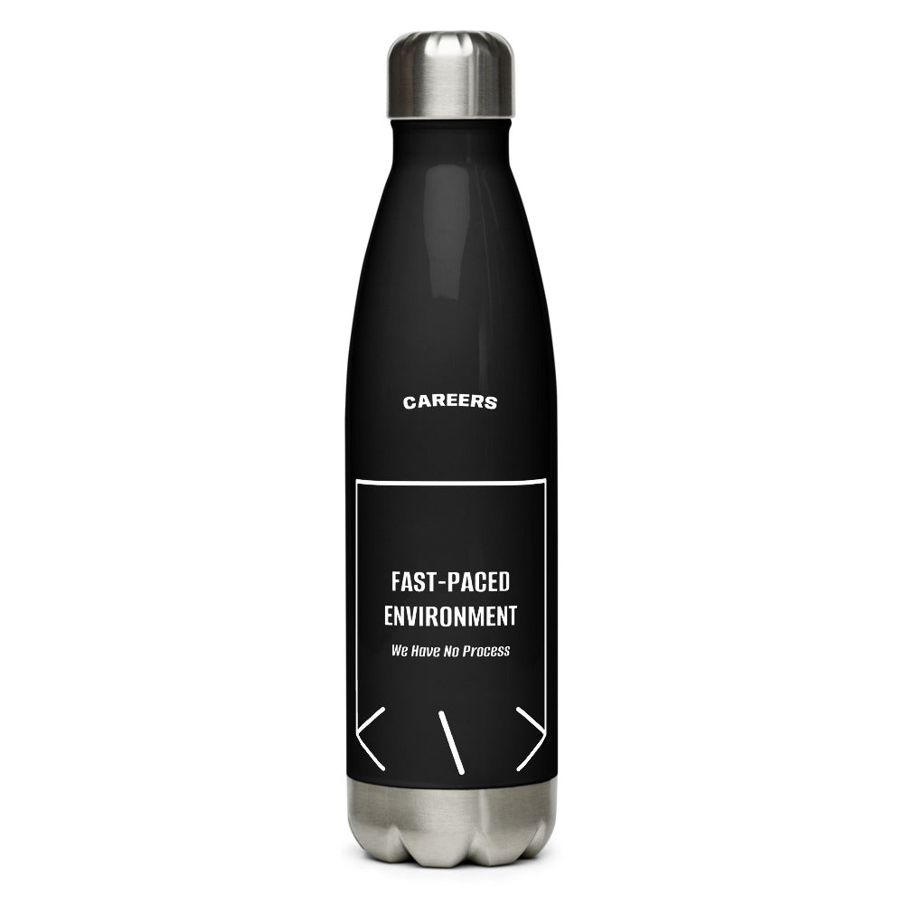 Fast-Paced Environment — Black White back mockup (17 oz)