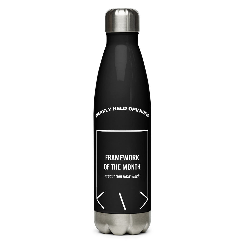 Framework Of The Month — Black White back mockup (17 oz)