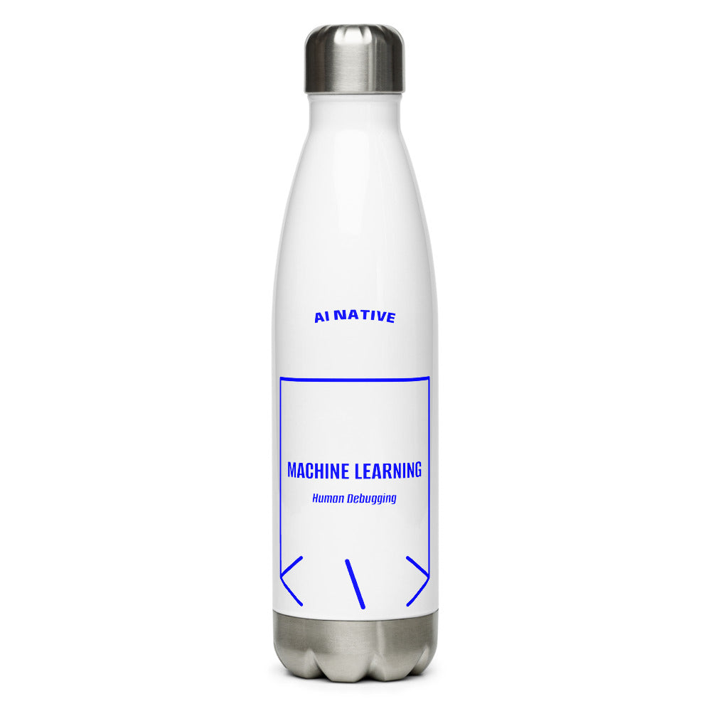 Machine Learning — White Blue back mockup (17 oz)
